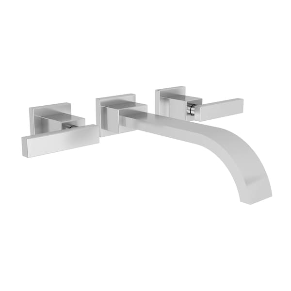 Newport Brass Wall Mount Lavatory Faucet in Flat Black 3-2041-56 - main